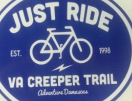 Just Ride Sticker